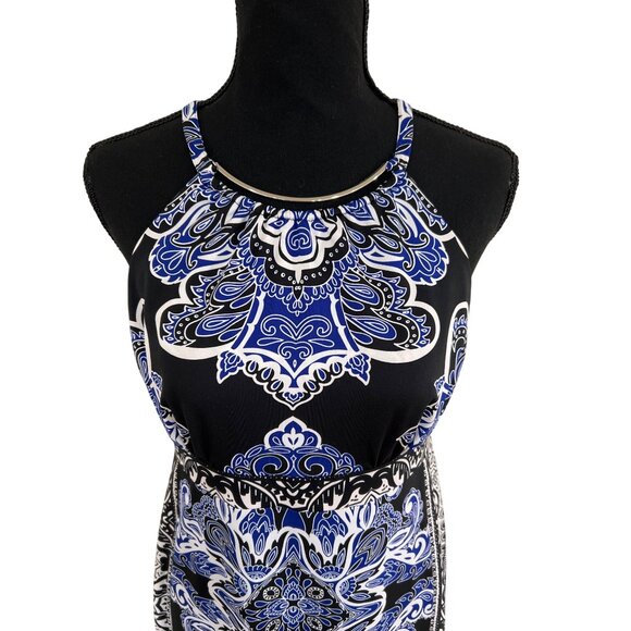 INC maxi dress size Medium Petite MP PM - Picture 2 of 6